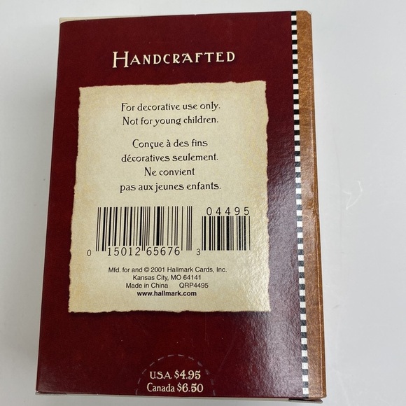 Hallmark Keepsake Lot of 2 Santa Christmas Ornaments - Picture 12 of 12